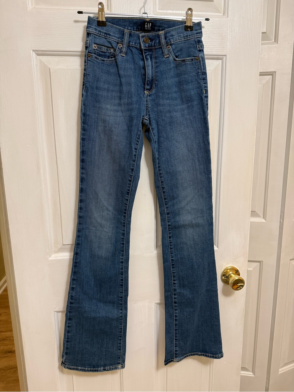 GAP Women's Medium Blue Flare Jeans